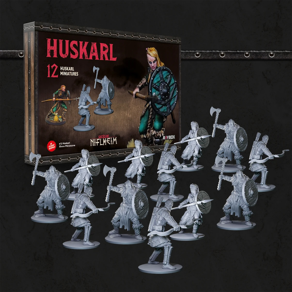 Gates of Niflheim Huskarl Miniatures Set Preorder 6690₽