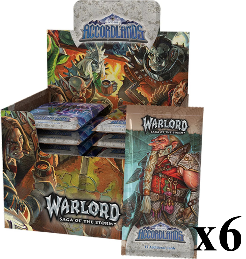 Warlord: Saga of the Storm CCG: Into the Accordlands - Усилительный кейс (Предварительный заказ)