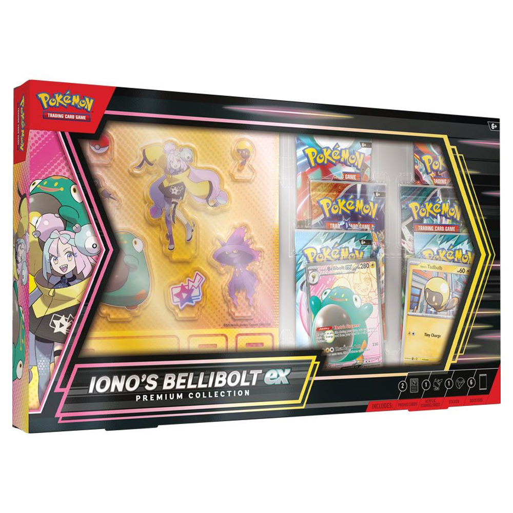 Pokemon TCG: Коллекция премиум-класса Bellibolt Ex от Iono (предварительный заказ)