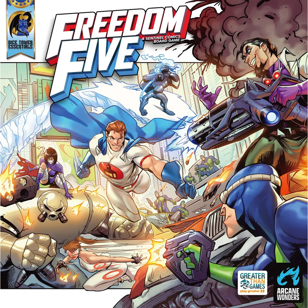 Freedom Five: A Sentinel Comics Board Game (New Arrival)