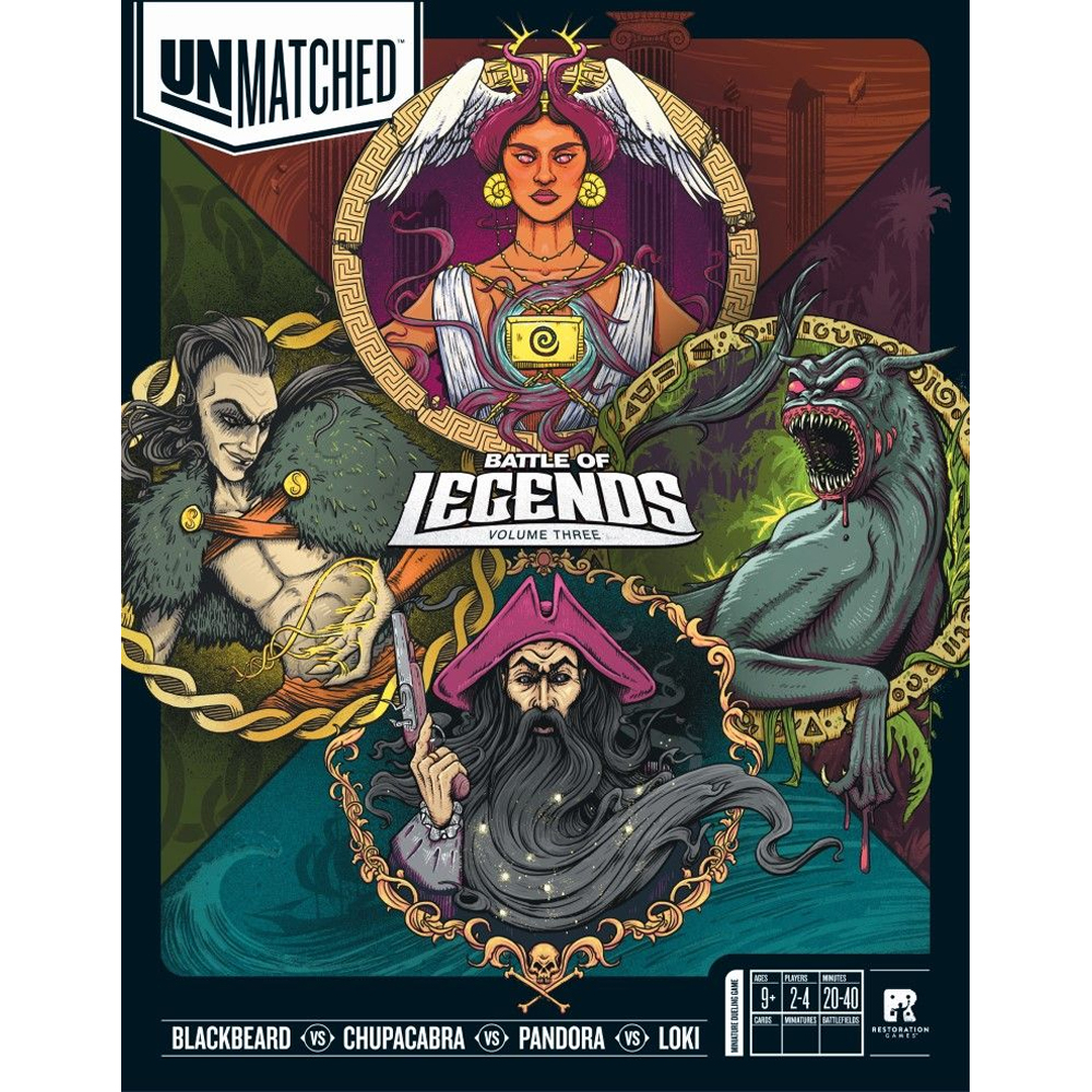 Unmatched Battle of Legends Vol 3 Preorder 5690₽