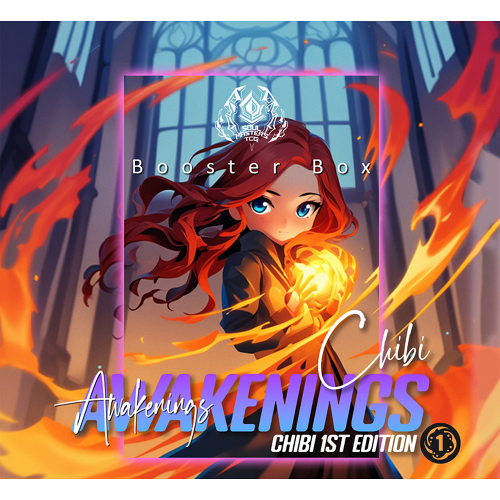 Основной набор Soul Masters TCG: Awakenings, 1-е издание, в стиле Чиби - Бустер Бокс (24) (Предварительный заказ)