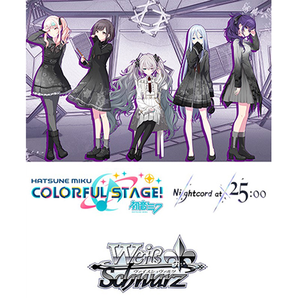 Weiss Schwarz TCG Яркая сцена Хацунэ Мику Вечерний показ в 2500 предварительный заказ 4390₽