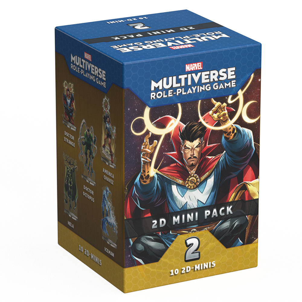 Marvel Multiverse RPG 2D Mini Pack 2 предварительный заказ 2890₽