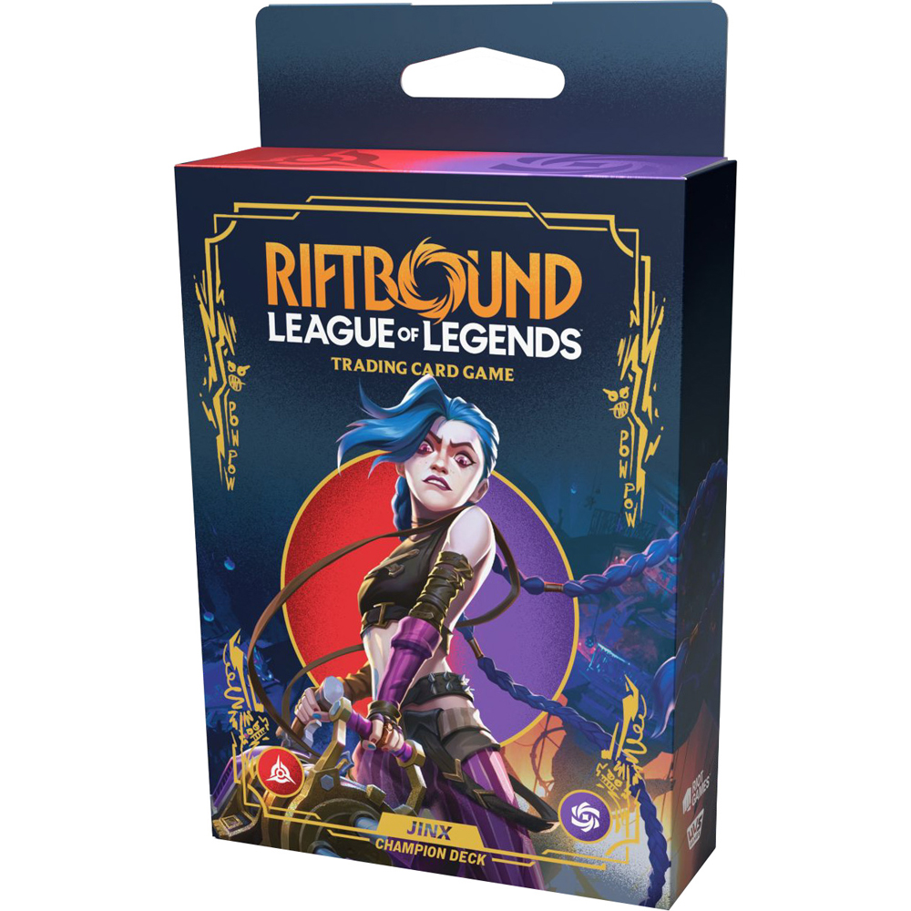 Riftbound TCG: Origins - Колода чемпионов Джинкса (предварительный заказ)