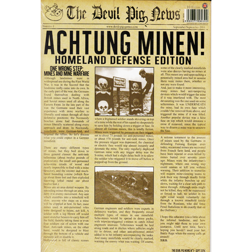 Heroes of Normandie Gazette 1 - Achtung Minen 2290₽