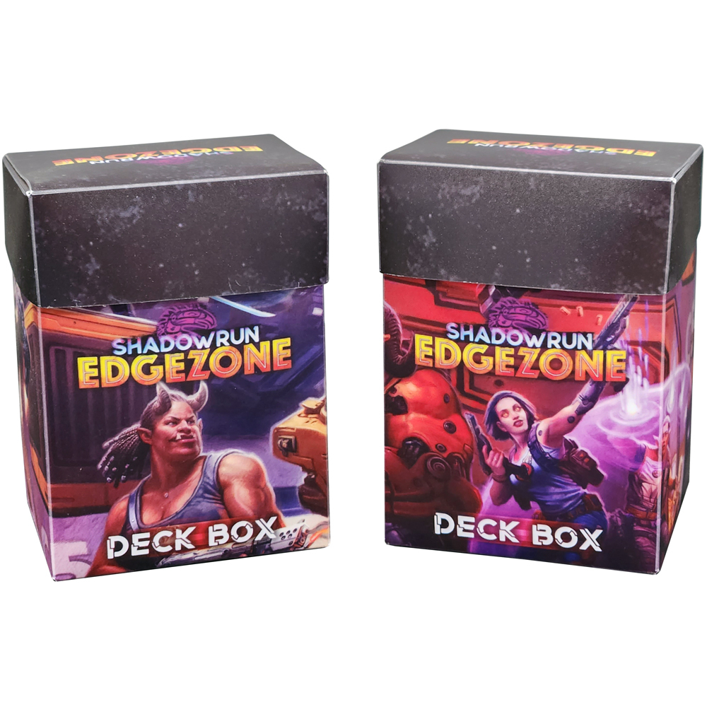 Shadowrun: Edge Zone Card Game - Deck Box Pack (2) (Clearance)