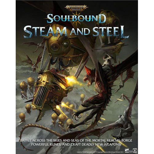 Warhammer Age of Sigmar RPG Soulbound - Steam - Steel Твердый переплет 5290₽