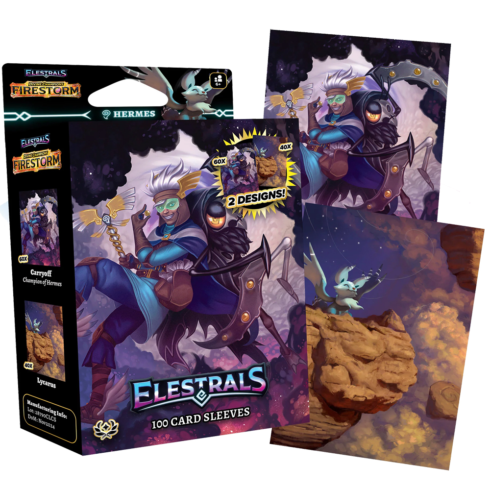 Наборы элестральных карт: Огненный шторм - Продолжение, Чемпион Гермеса (100) (Предварительный заказ)