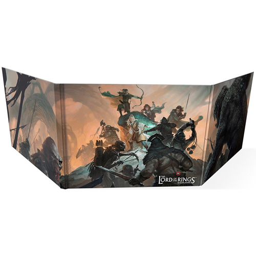 RPG Властелин колец Экран Хранителя знаний совместим с D - D 5E распродажа Royal Treatment 3190₽