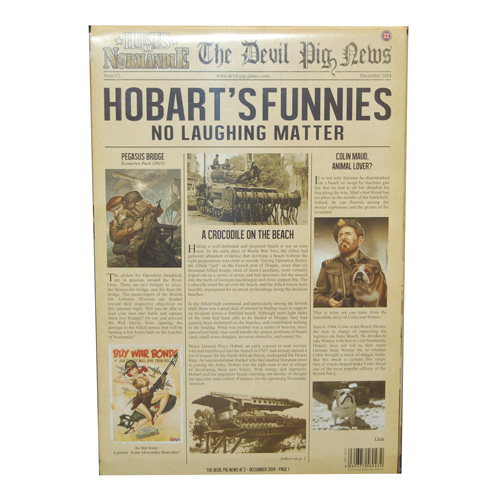 Heroes of Normandie Gazette 2 - Hobarts Funnies Royal Treatment Sale 1290₽