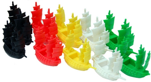 The Dutch East Indies: Deluxe Ships (10) (Backrooms Sale)