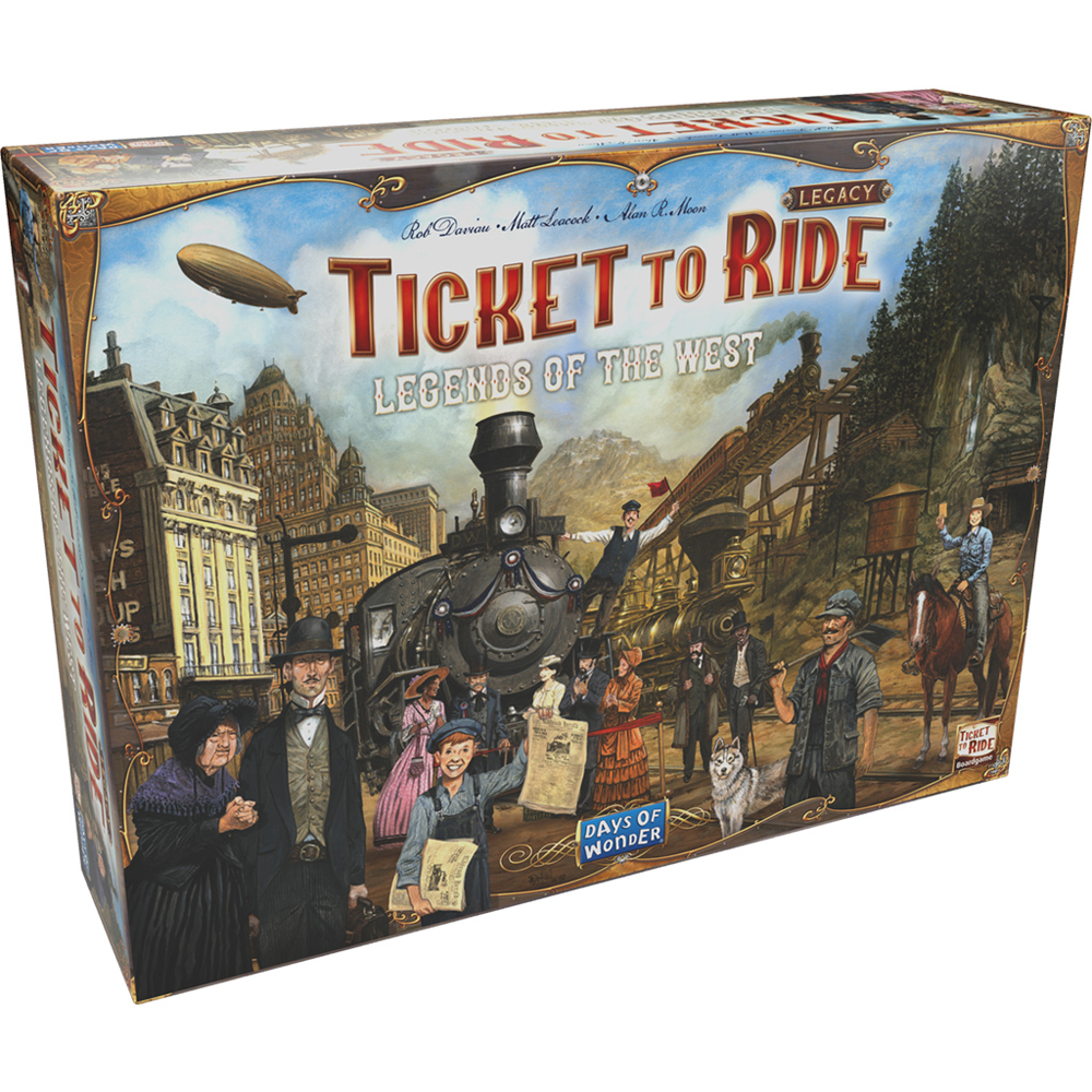 Ticket to Ride Legacy Legends of the West 18290₽