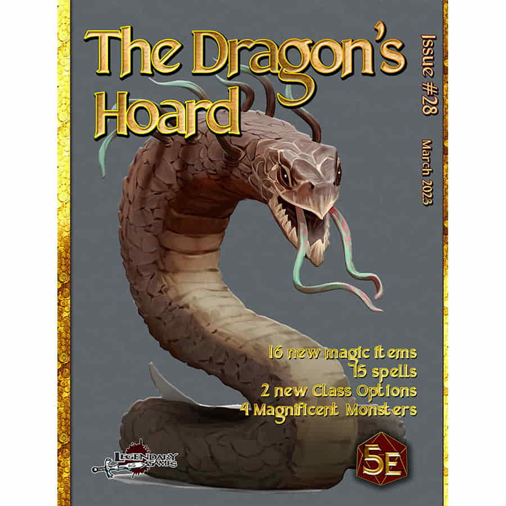 The Dragon's Hoard #28 (D-D 5E Compatible) (Clearance)