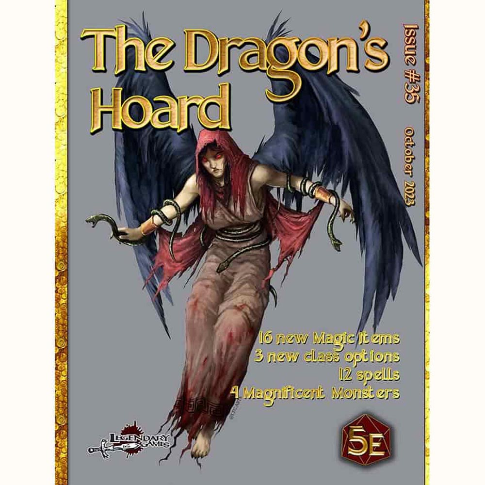 The Dragon's Hoard #35 (D-D 5E Compatible) (Clearance)