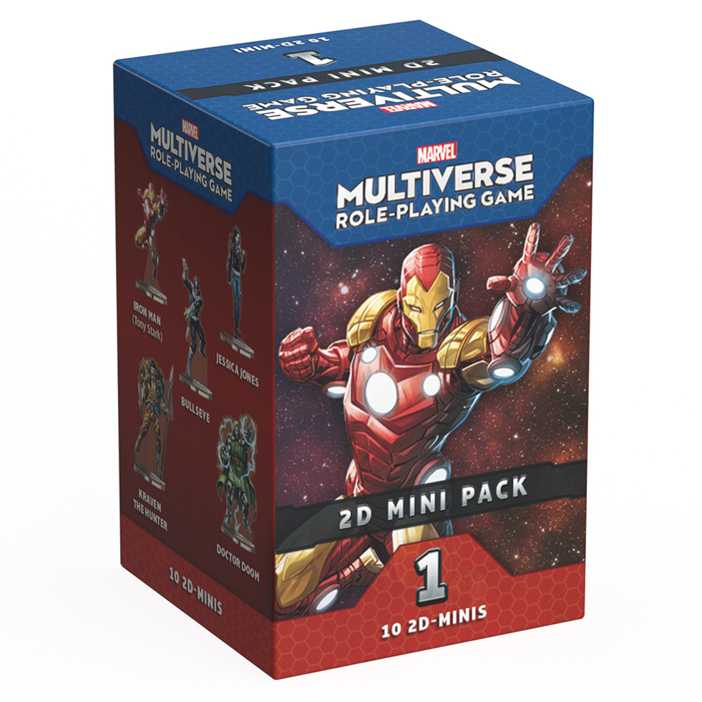 Marvel Multiverse RPG: 2D Mini Pack 1 (предварительный заказ)