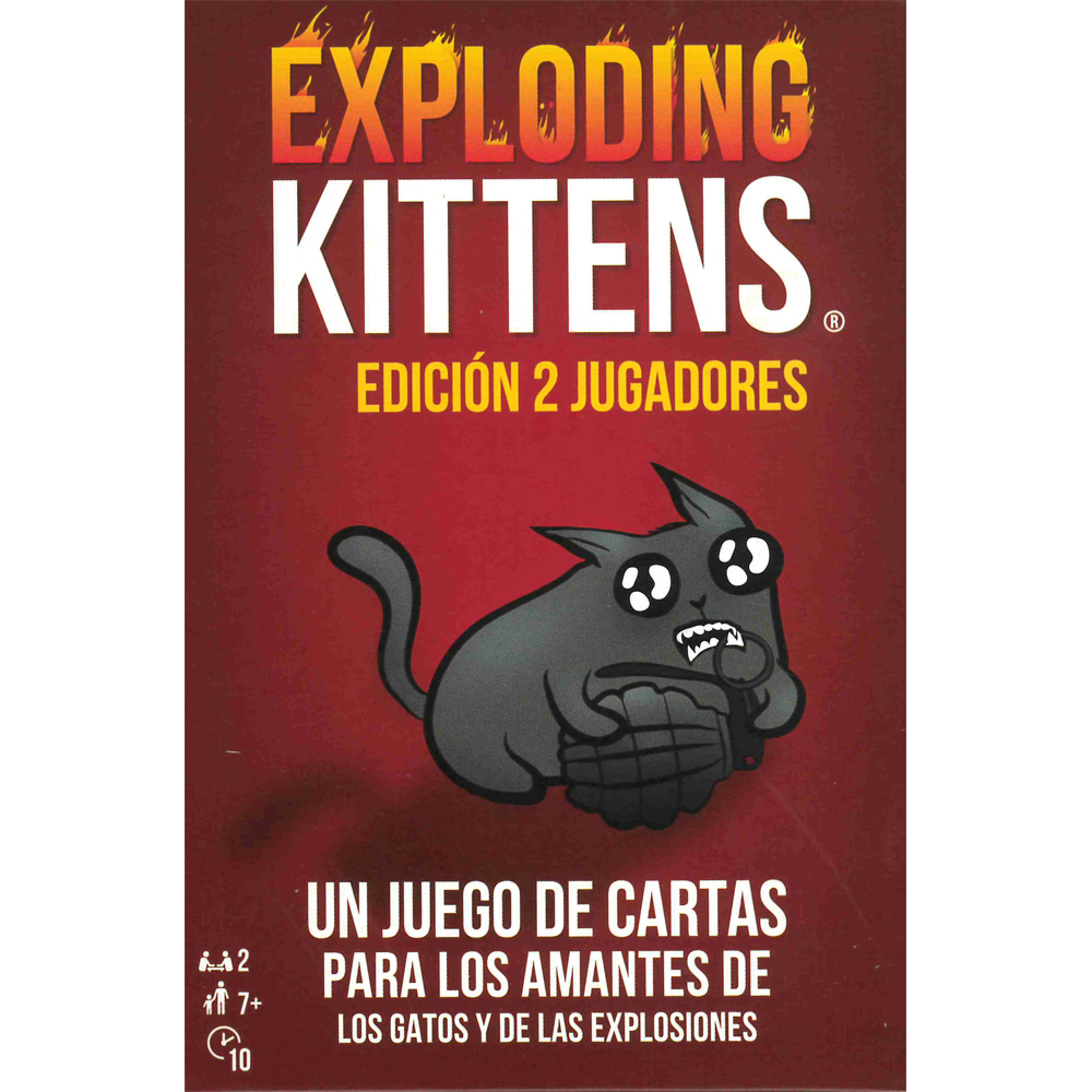 Exploding Kittens Edicion 2 Jugadores Spanish Edition 2290₽