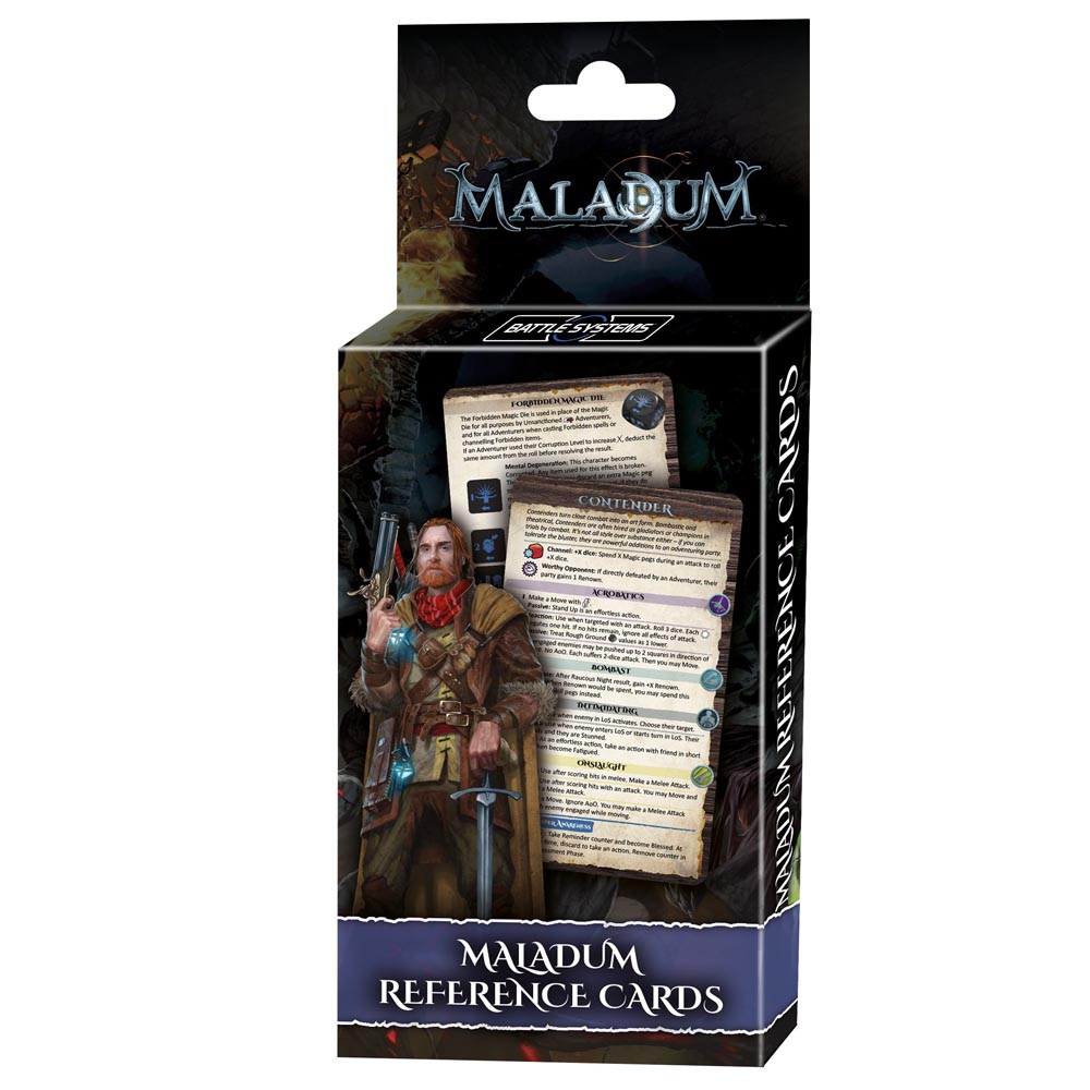 Maladum Reference Cards 2490₽