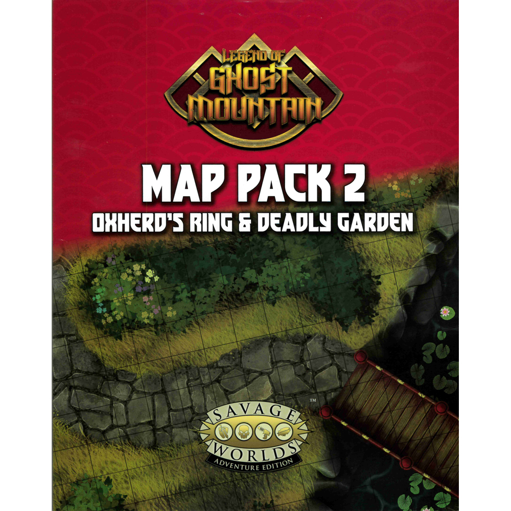 Savage Worlds RPG Legend of Ghost Mountain - Map Pack 2 2290₽