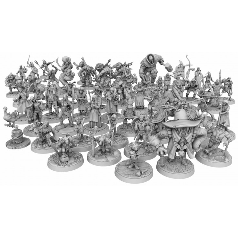 Подземелья и лазеры набор миниатюр для NPC 10490₽