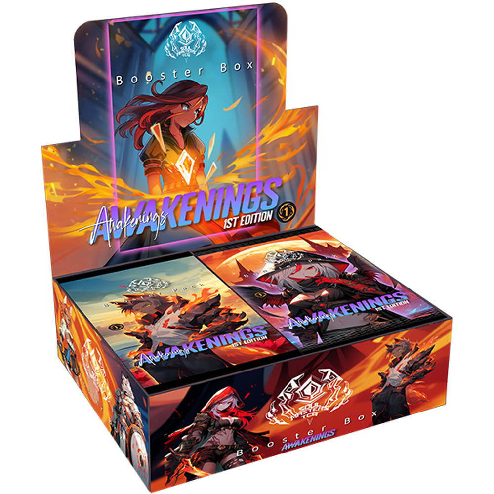 Основной набор Soul Masters TCG Awakenings 1-е издание - Бустерная коробка 24 Предварительный заказ 16190₽