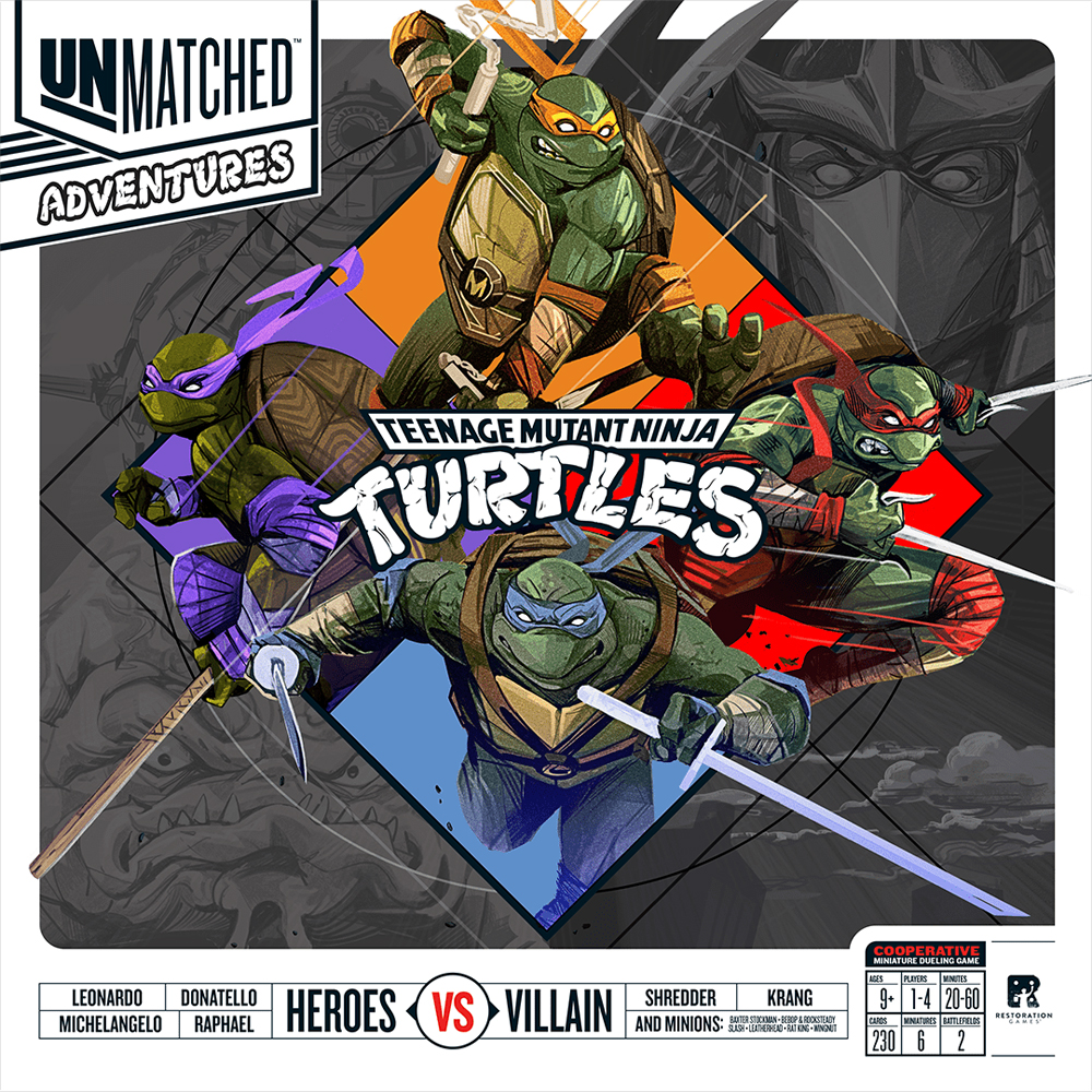 Unmatched Adventures Teenage Mutant Ninja Turtles Preorder 11390₽