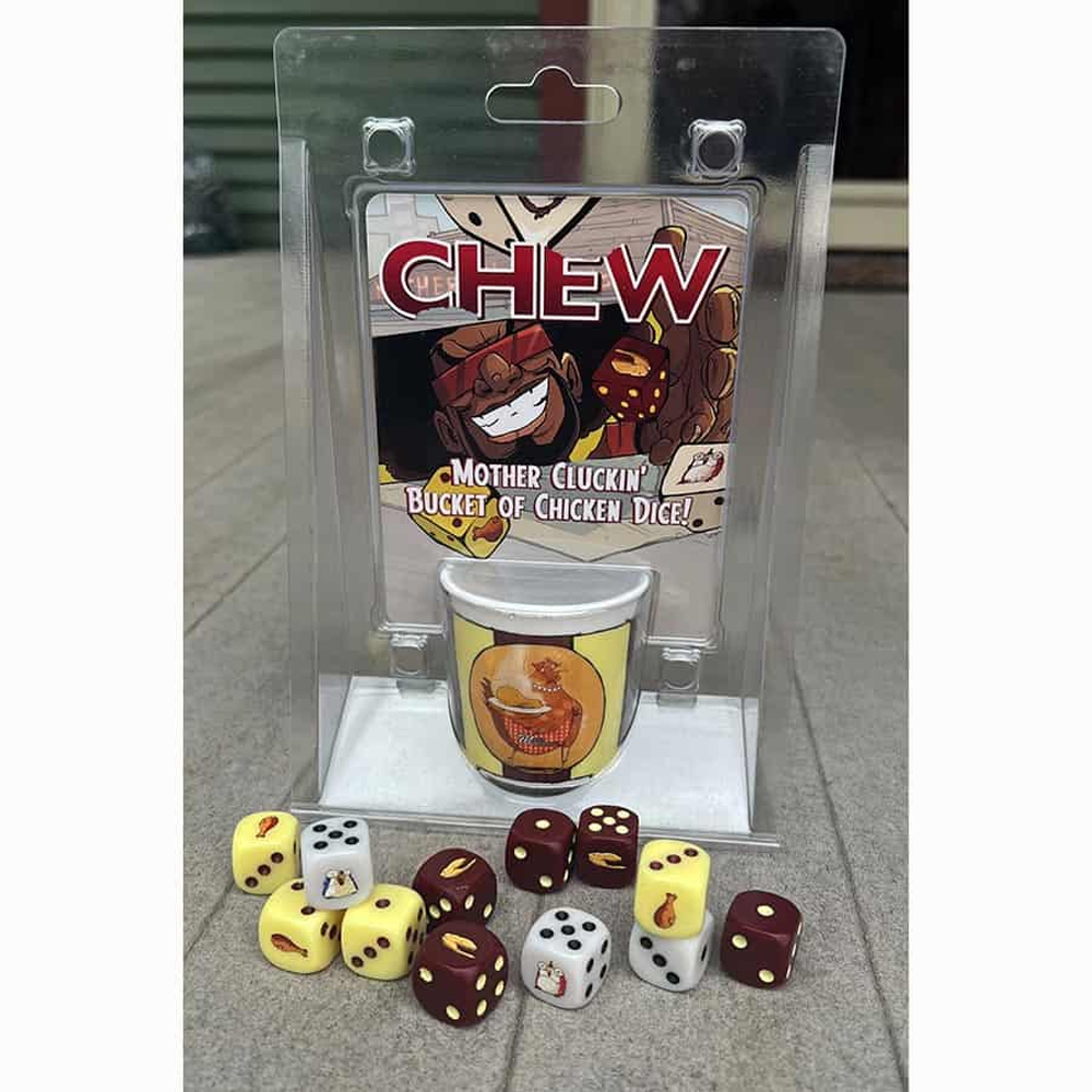 Chew RPG: Mother Cluckin' Bucket of Chicken Dice (Preorder)