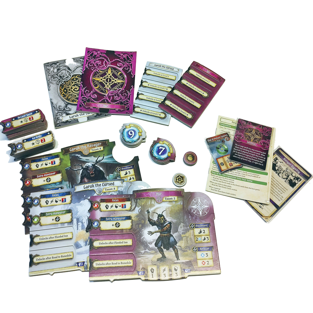 Agemonia: New Heroes Expansion (Xir - Garuk) (Preorder)