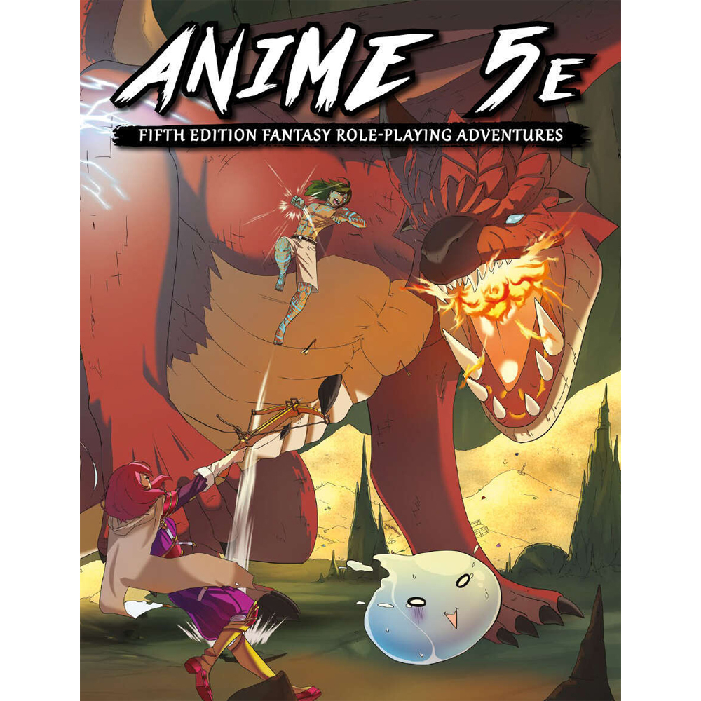 Anime 5E RPG Rulebook Clearance 5690₽