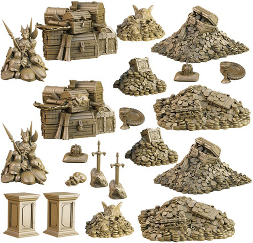 Ящик с рельефом местности Сокровищница 4890₽