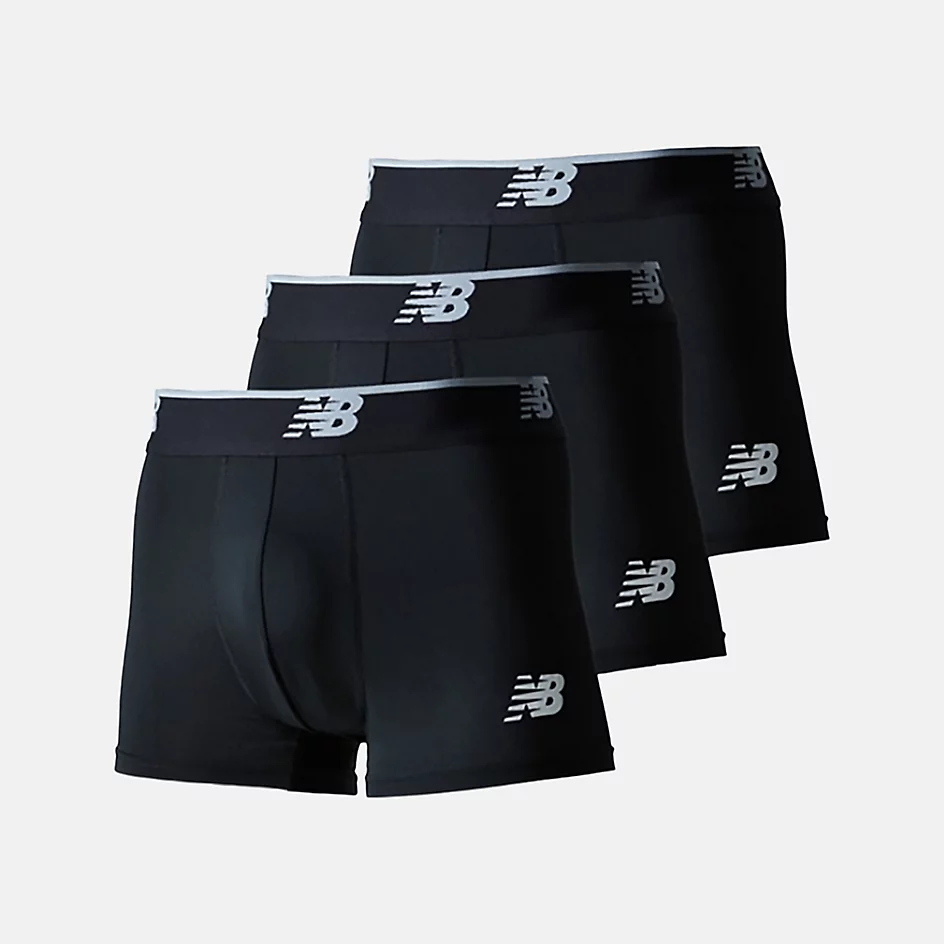 New Balance Mens Mesh 3 Inch Boxer Brief No Fly 3 Packs 7590₽