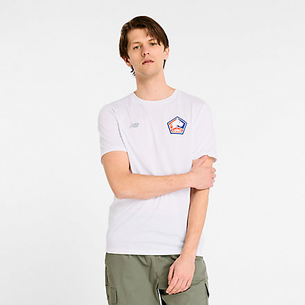 Футболка мужская New Balance Lille LOSC Graphic Heathertech T-Shirt