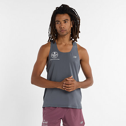 Футболка мужская New Balance RBC Brooklyn Half Race Day Tank