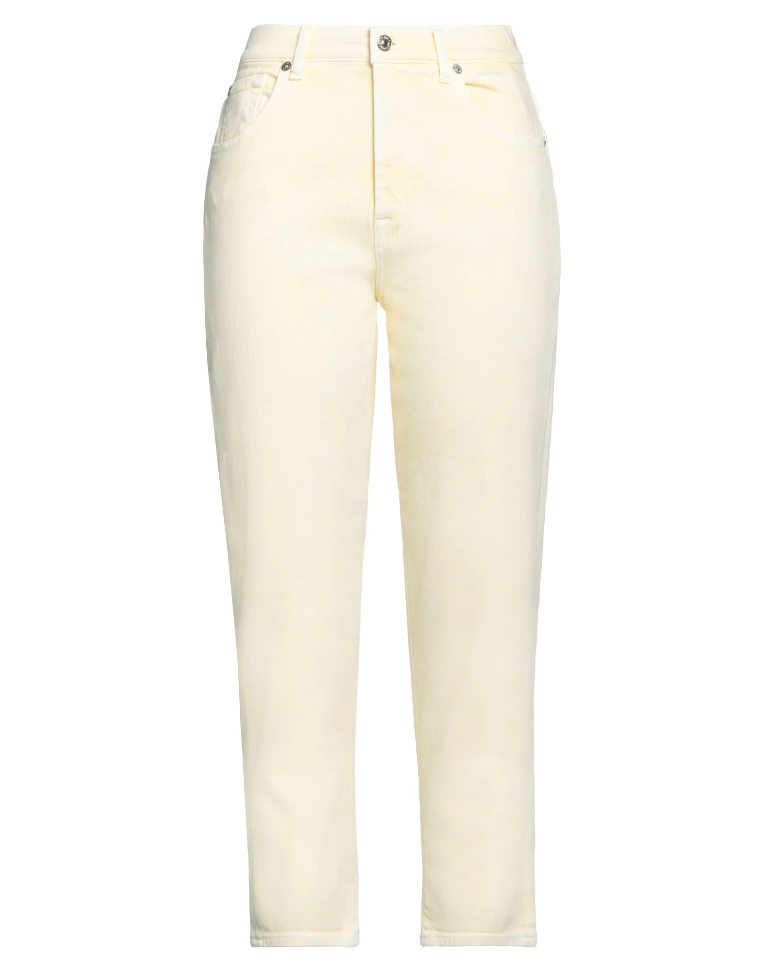 7 FOR ALL MANKIND Джинсовые брюки светло-жёлтый