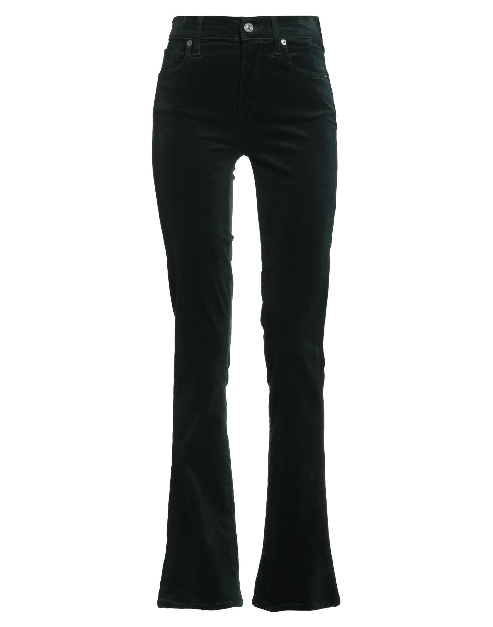 7 FOR ALL MANKIND Повседневные брюки тёмно-зелёный