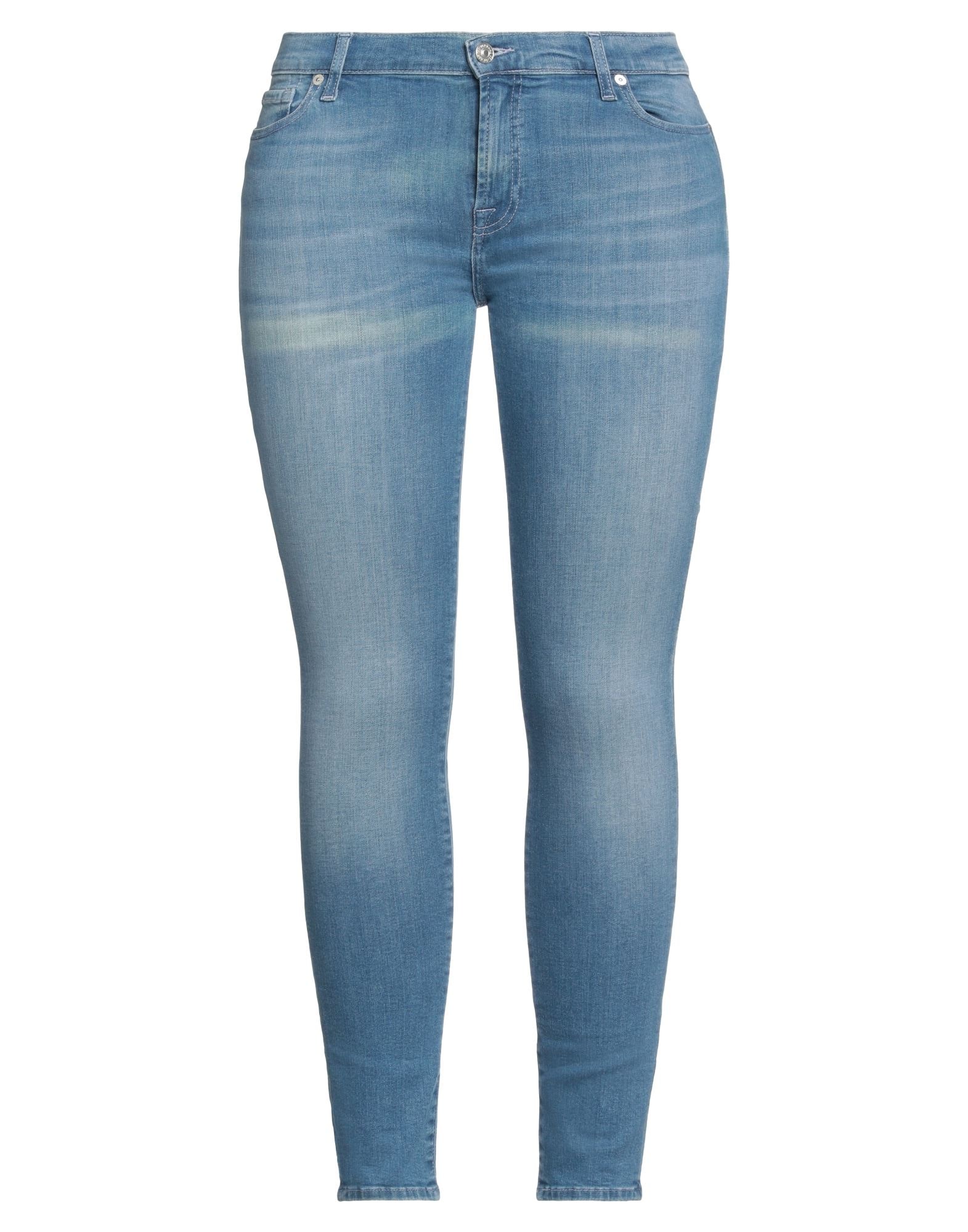 7 FOR ALL MANKIND Джинсовые брюки синий