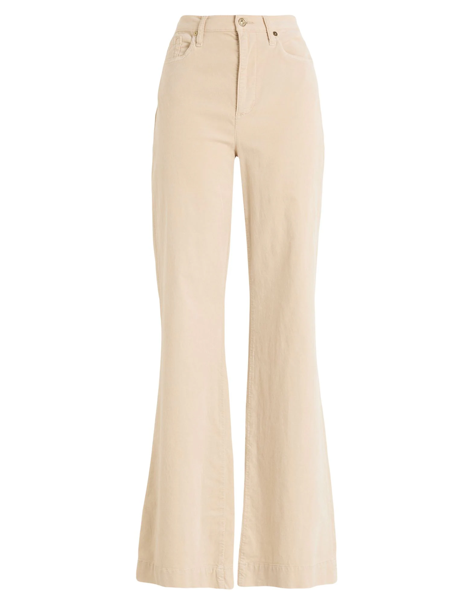 7 FOR ALL MANKIND Повседневные брюки светло-кремовый