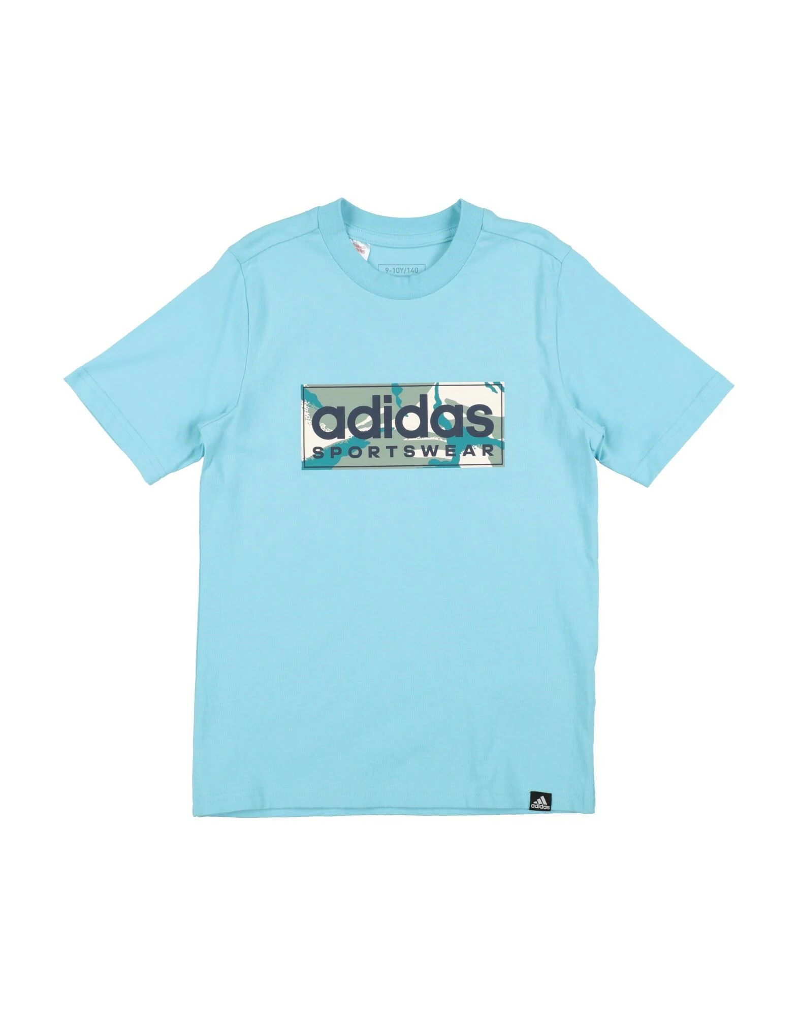 ADIDAS Футболка небесно-голубой