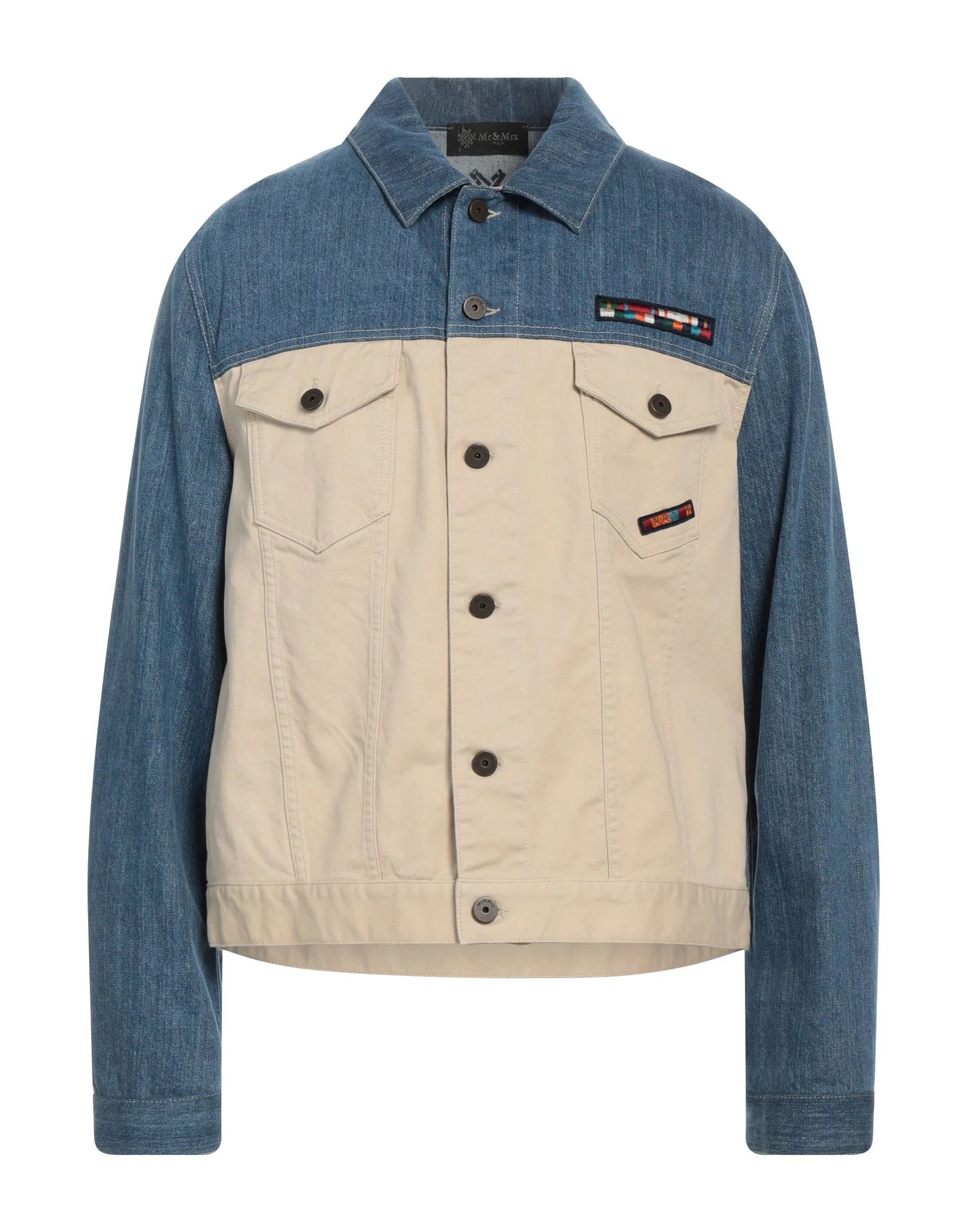 MR - MRS ITALY Джинсовая верхняя одежда 26090₽