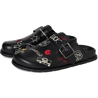 COACH Buckle Clog With Sketch Print