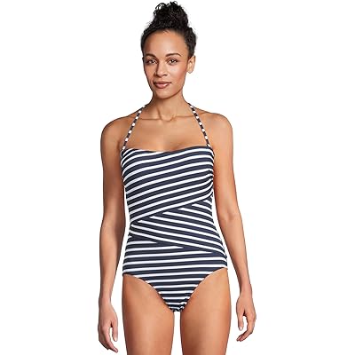 Купальник Tommy Bahama Coastline Stripe Bandeau 1Pc