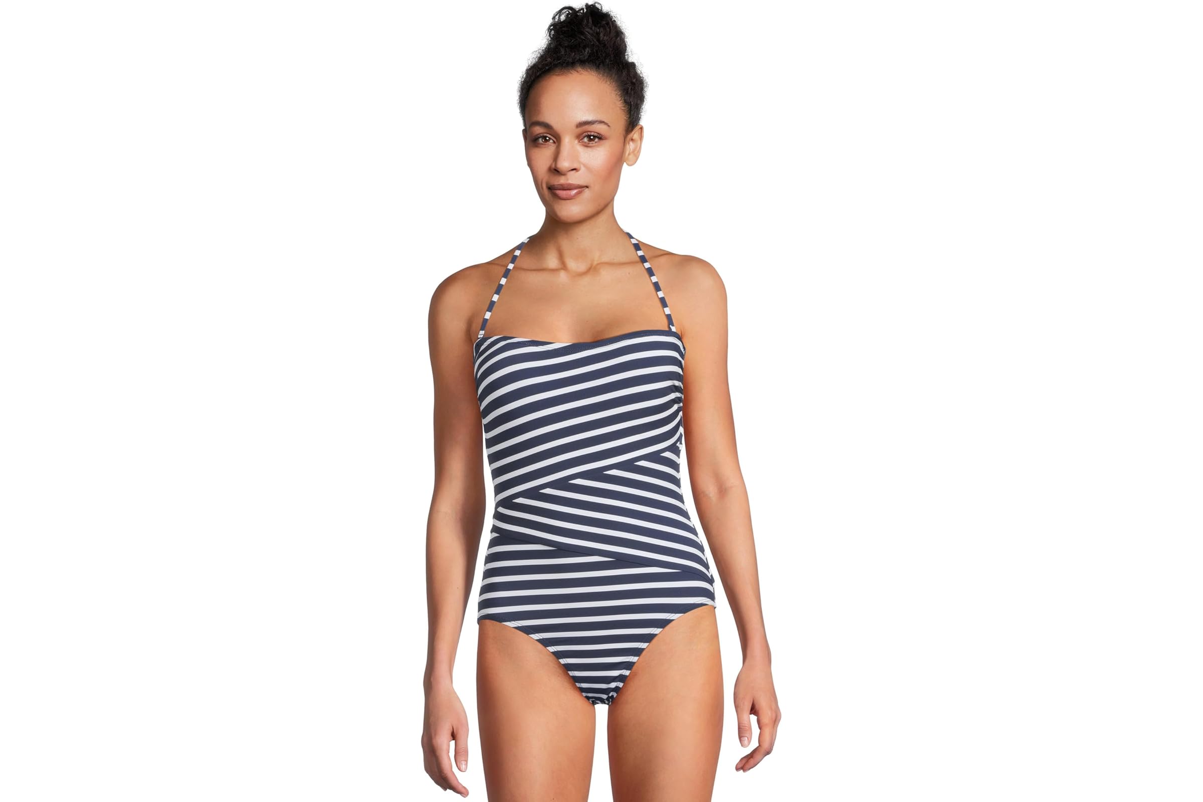 Купальник Tommy Bahama Coastline Stripe Bandeau 1Pc 21490₽