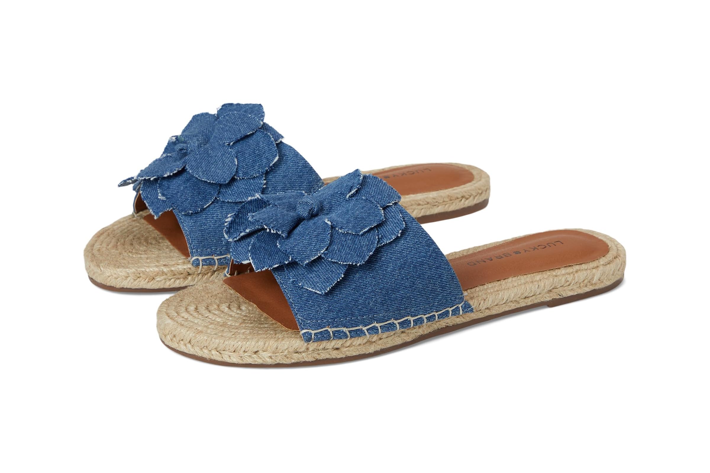 Lucky Brand Biricha Floral Flat Sandals 13290₽