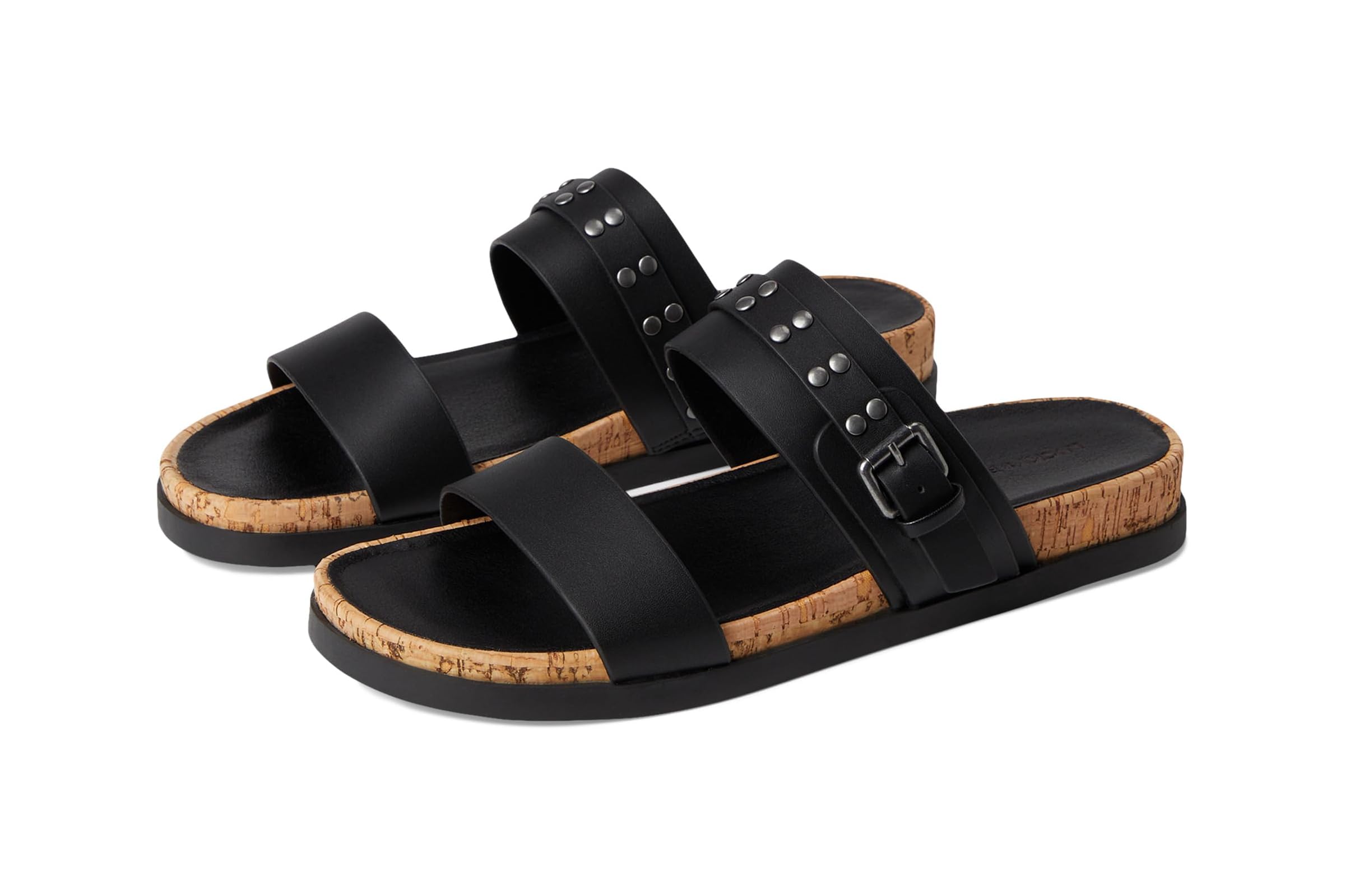 Lucky Brand Dineesa Studded Two Band Flat Sandals 11790₽