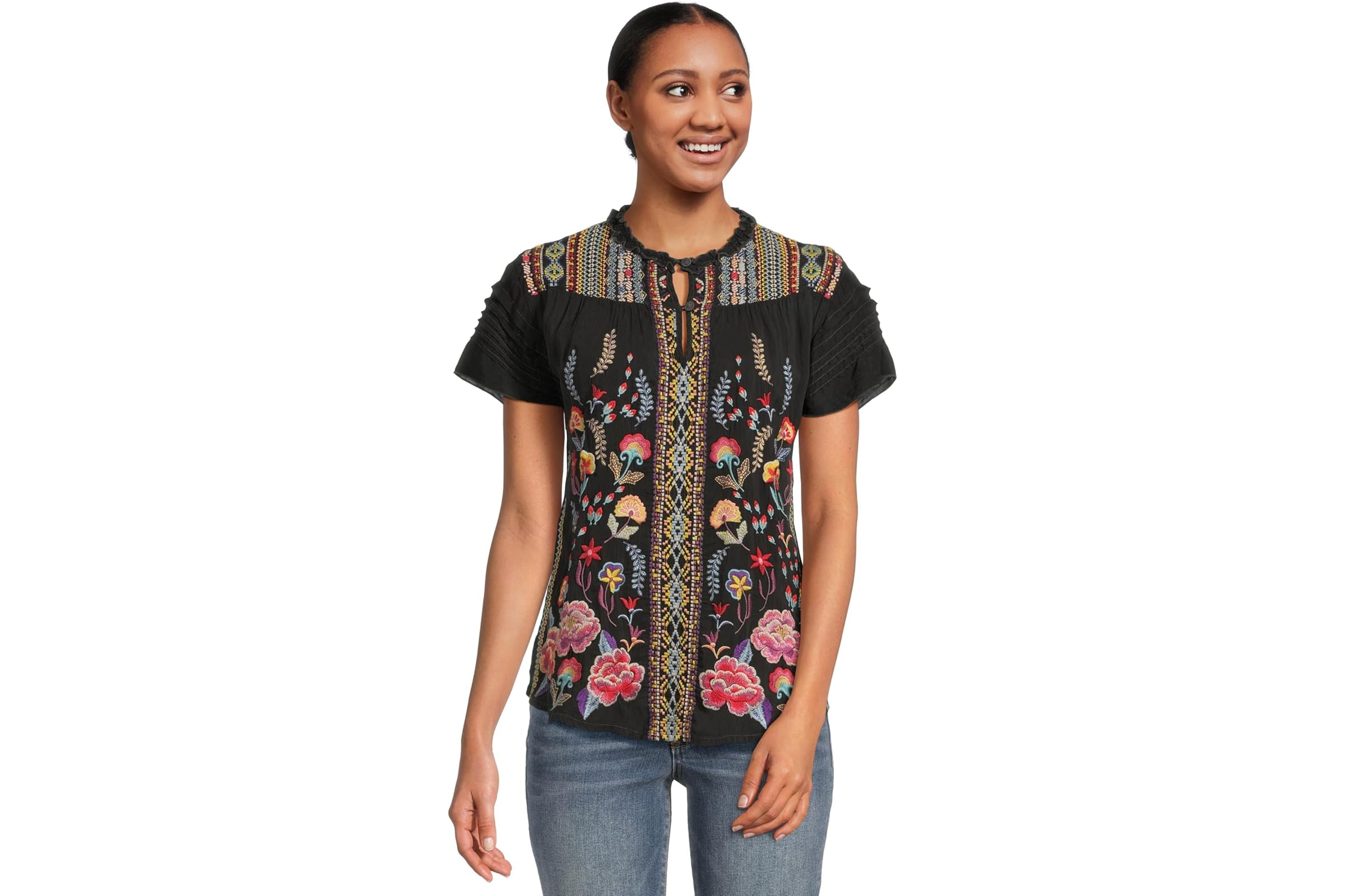 Johnny Was Lafaret Blouse 50290₽