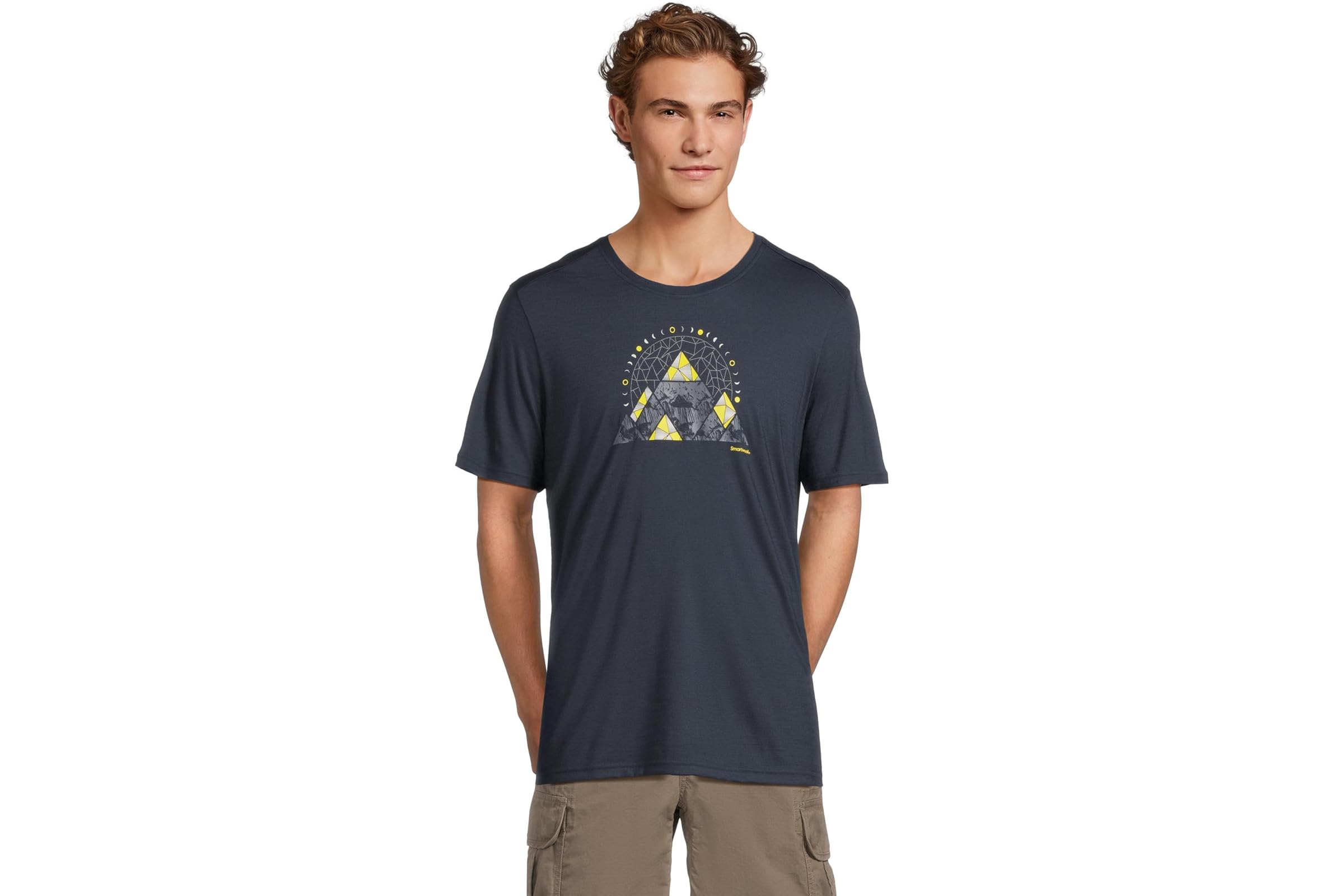 Мужская рубашка Smartwool Geo Phase Active Short Sleeve Graphic Tee 14290₽