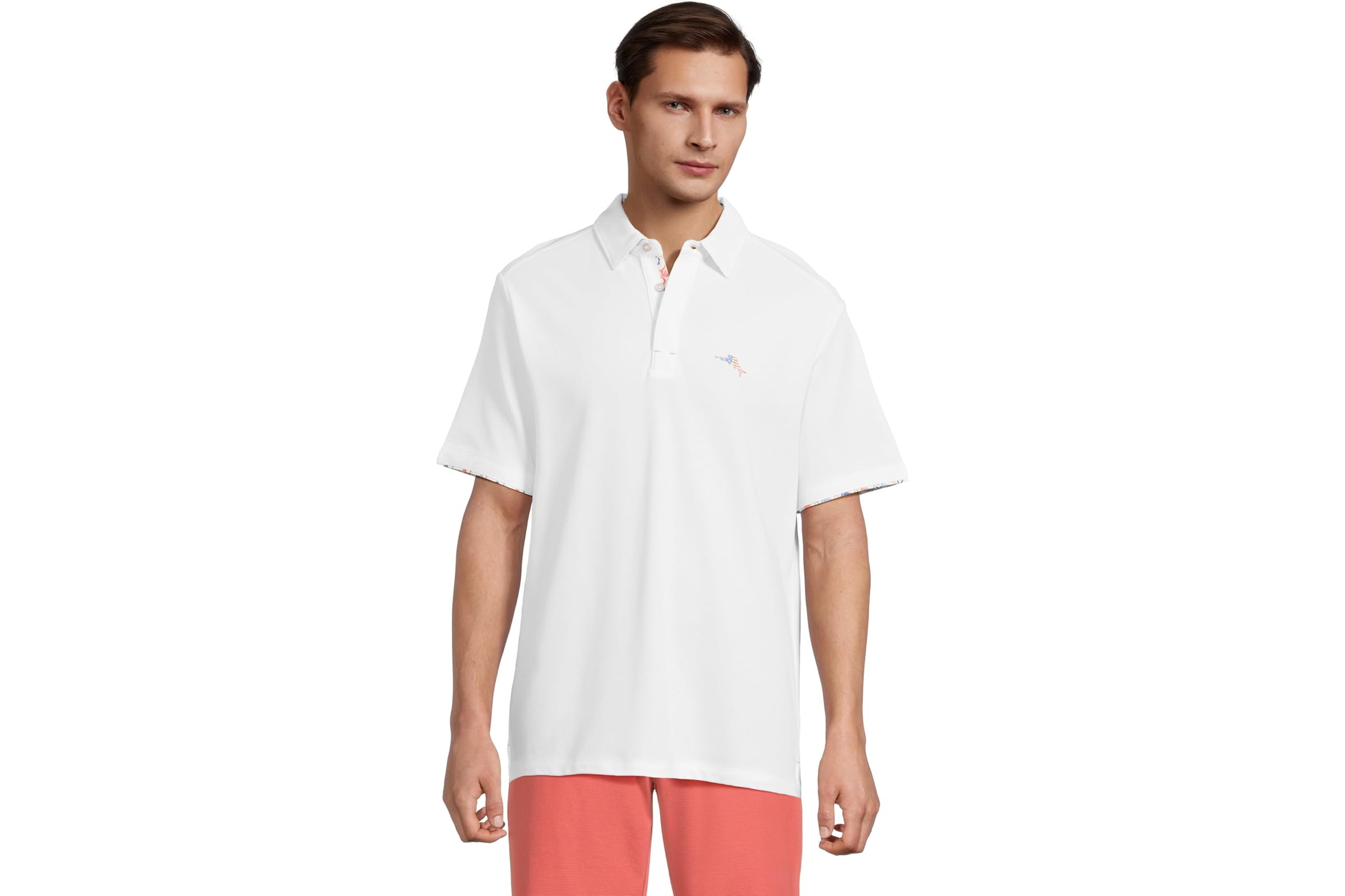 Мужская рубашка Tommy Bahama Flamingo Mingle Five OClock Polo 15290₽