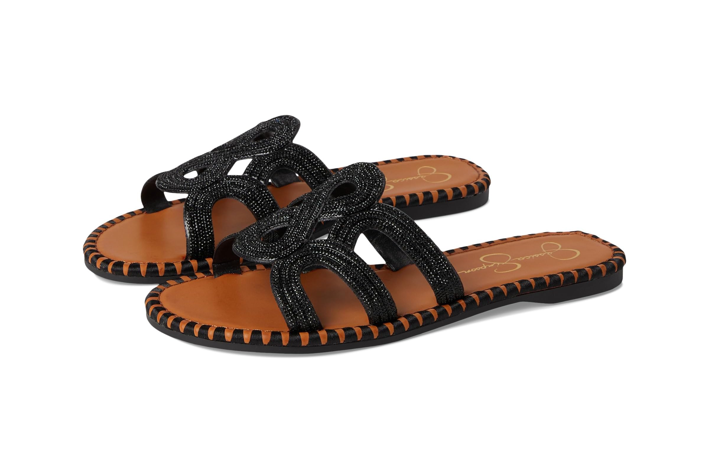 Jessica Simpson Bria Flat Woven Sandals 8890₽