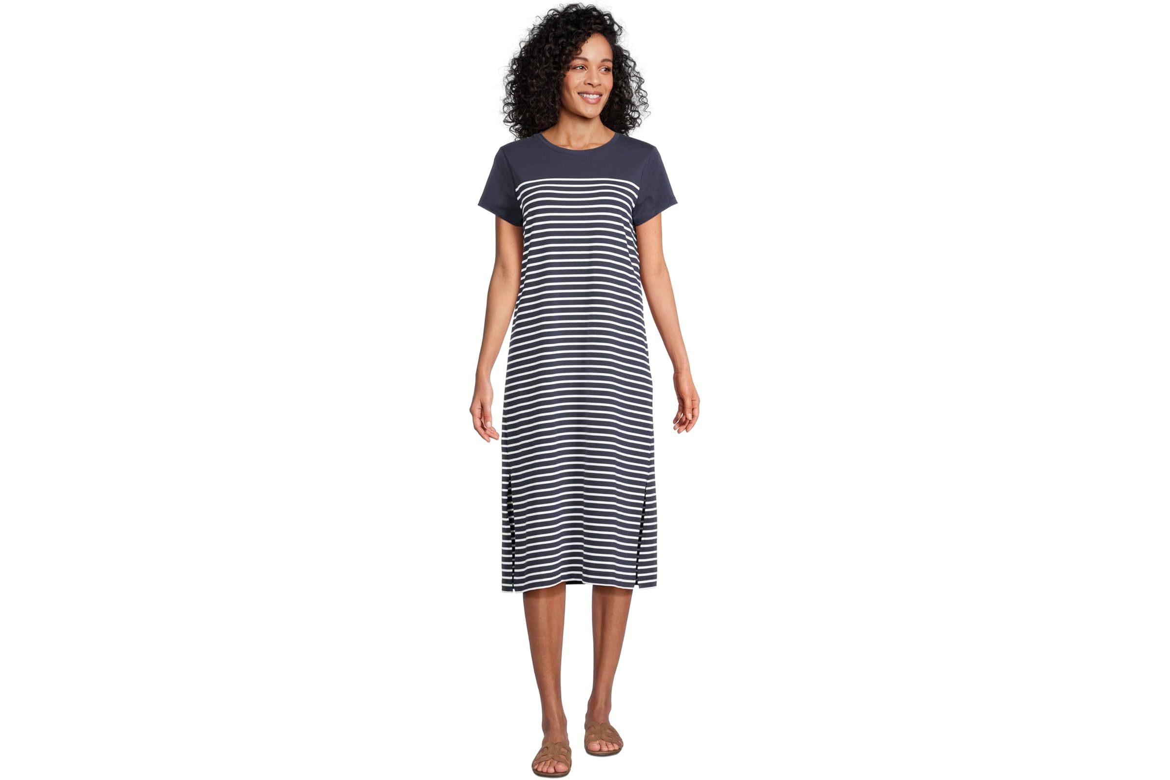 Платье Vineyard Vines Striped Midi Tee-shirt Dress 21490₽