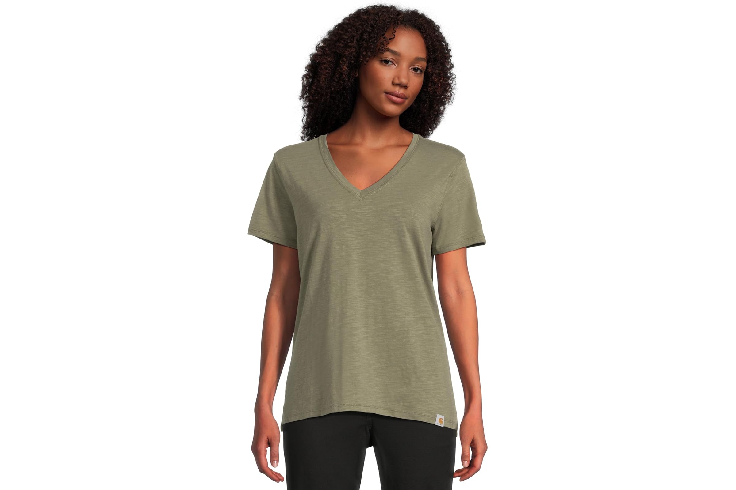 Carhartt TENCEL Fiber Series Relaxed Fit Short-Sleeve Vneck T-Shirt 4290₽